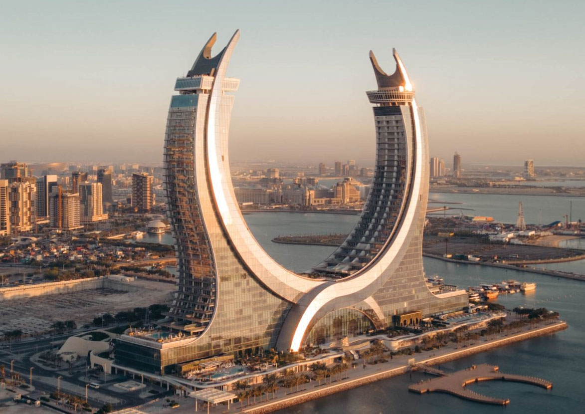 Katara-Towers,-Doha