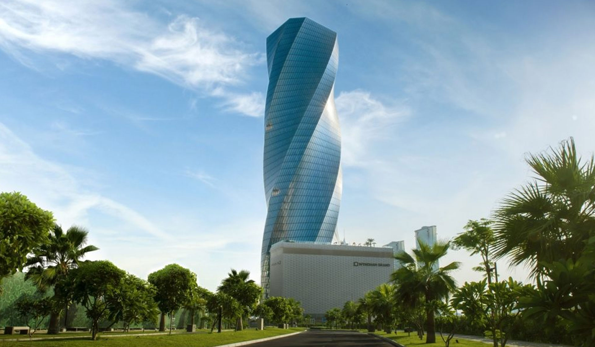 Spiral-tower,-Bahrain